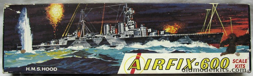 Airfix 1/600 HMS Hood - Craftmaster Issue, S1-163 plastic model kit